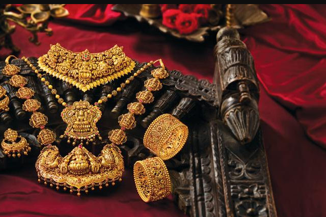Jewelry collections display